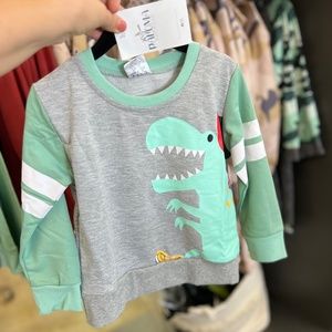 Dino Crew Neck Sweater
